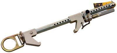 Fixed Beam Anchor - Reusable beam anchor - Installs into steel I-beam - Use in any direction - Swiveling steel D-ring - Detent-style attachment - 3M DBI-SALA 2108406 2108407 2108408 2108410 image 1