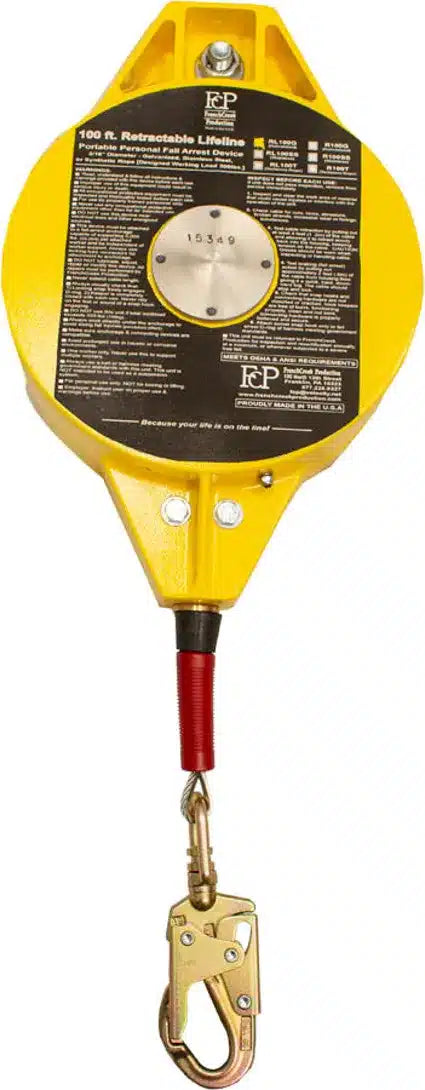 Self Retracting Lifeline - French Creek RL100GZ image 0