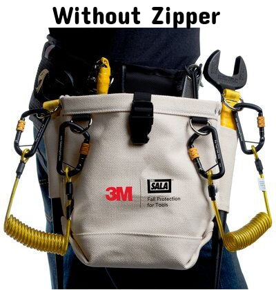 1500132 - Utility bag without zipper - For carrying &amp; tethering tools - 2 outer / 2 inner pockets - Adjustable closure - 1 EA - 3M DBI-SALA image 0