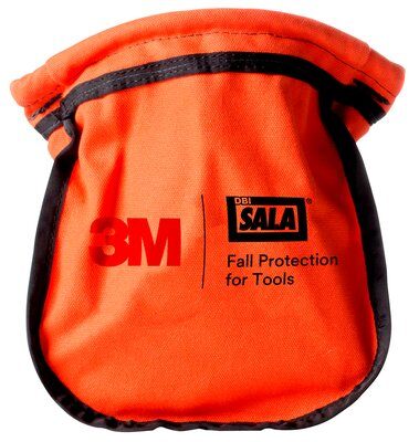 Small Parts Pouches - Self-closing canvas pouch - Makes it impossible for contents to fall out - Easy access to items - Universal design - 1500119 1500120 1500121 1500122 - 3M DBI-SALA - Orange image
