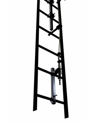 6116618 - Lad-Saf Top/Bottom Bracket Telescoping Extension - Anchor can extend up to 30 in. - 4 user max capacity - Galvanized Steel - Ideal for difficult transitions from ladder onto a platform - 3M DBI-SALA image 1