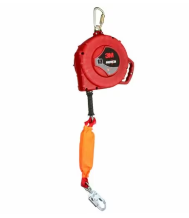 Edge Self-Retracting Lifeline, Galvanized Cable, Steel Swivel Snap Hook, 50ft., Class 2, ANSI - 3M PROTECTA 3590048 image 0