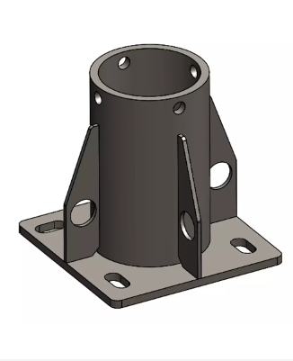 Mounted floor adapter - Tractel image 1