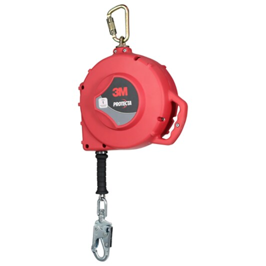 3590042 3M Protecta Self-Retracting Lifeline - 85 ft Galvanized Steel Cable, Steel Snap Hook