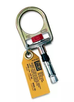 Concrete D-ring Anchor - Fits 11/16 in. or 3/4 in. concrete hole - Reusable D-ring assembly - Toggle-bolt Kit - Safe hook up feature - Swiveling D-ring - 3M DBI-SALA 2104560 - Anchor + 1 Bolt image