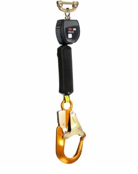 3100525 Nano-Lok Personal Self Retracting Lifeline, Web Aluminum Rebar Hook, 6 ft., Class 1, ANSI - 3M DBI-SALA image 0