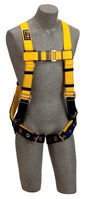 Delta Construction Style Harness - Back D-ring - Tongue-buckle leg straps - Pass-thru chest buckle - 3M DBI-SALA image 0