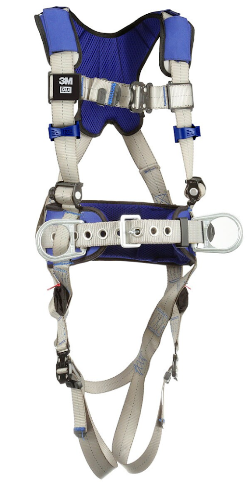 3M DBI-SALA ExoFit X100 Comfort Construction Positioning Harness - 1401090 through 1401094 image 0