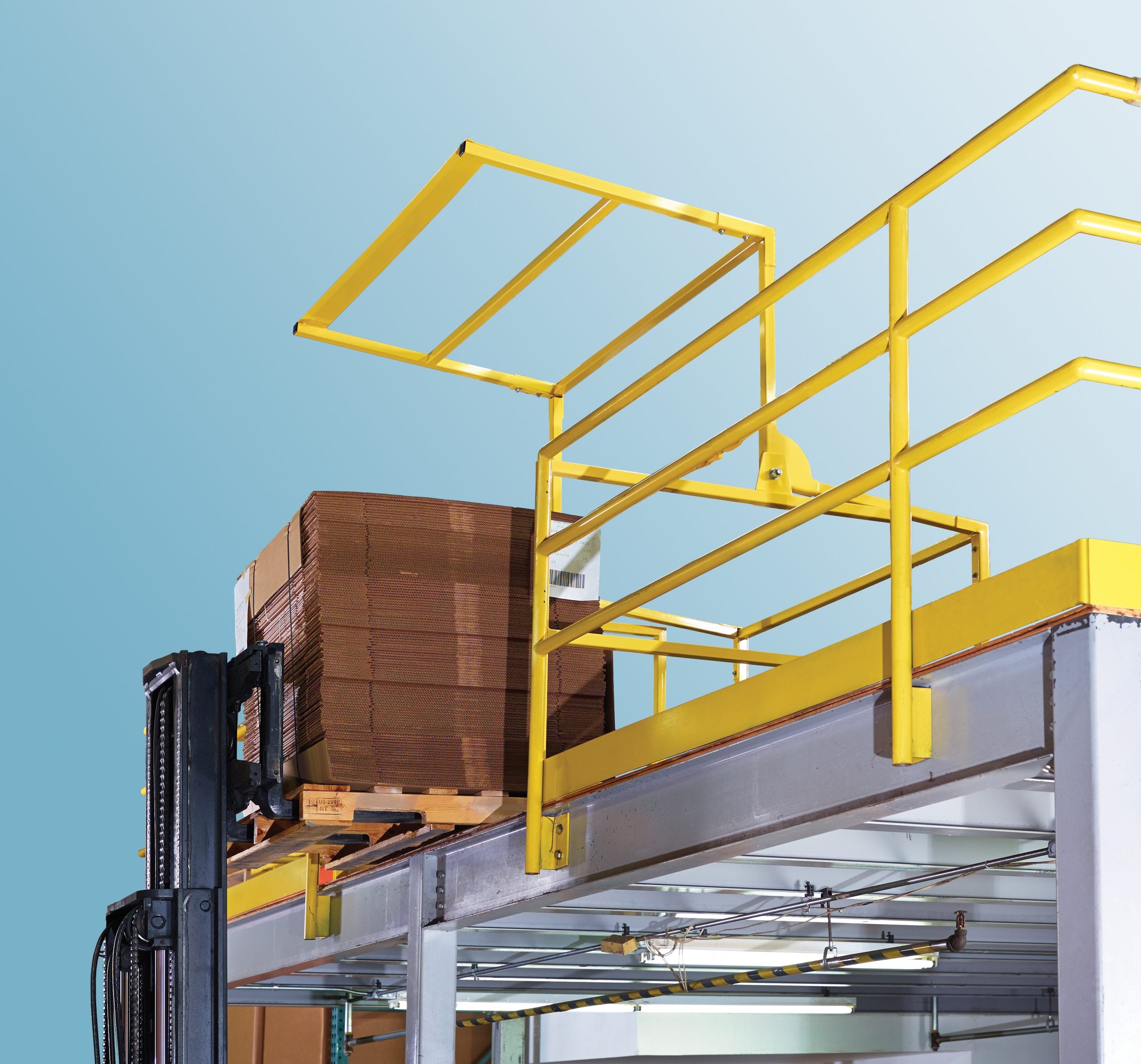 Pivoting Mezzanine Gate - MZ Series - Fabenco MZ14 image 0