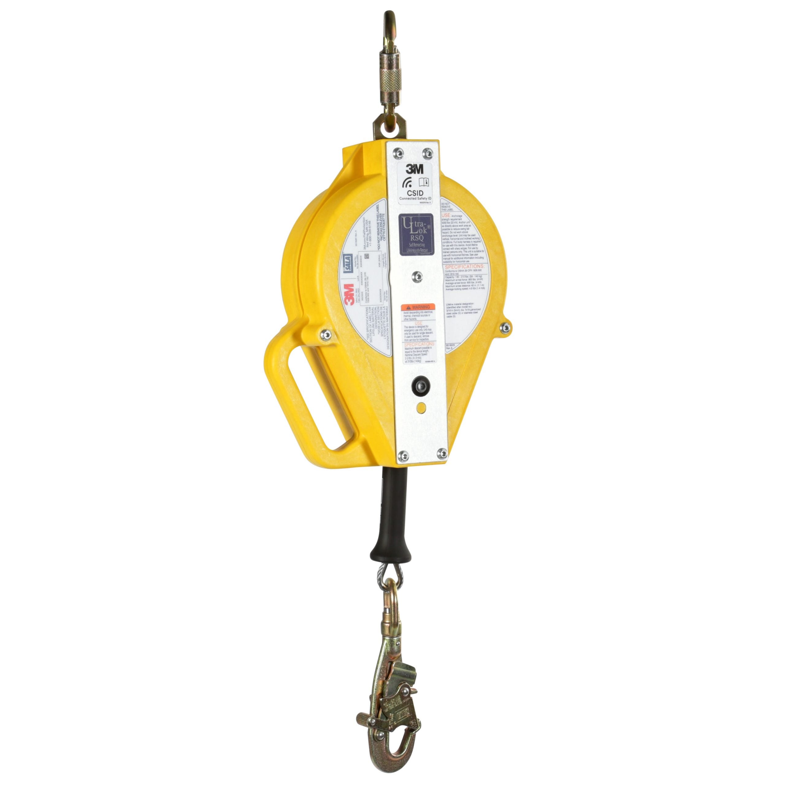 3503889 Ultra-Lok RSQ (SRL) Self Retracting Lifeline, Stainless Steel Cable, 50 ft - 3M DBI-SALA image 1