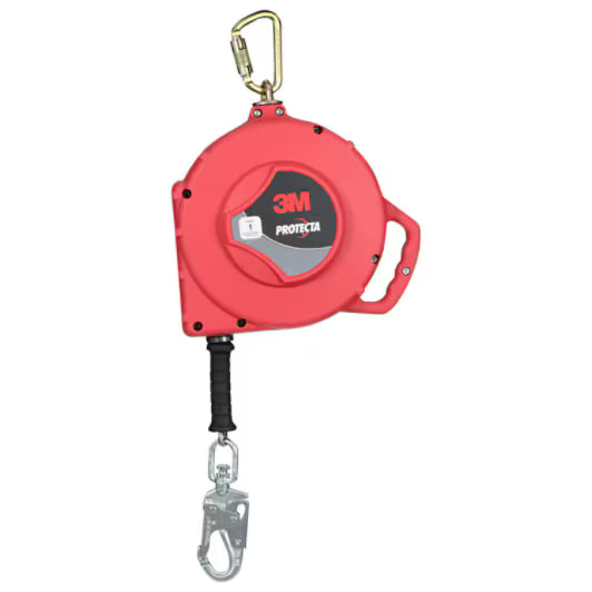 3590044 3M Protecta Self-Retracting Lifeline - 100 ft Galvanized Steel Cable, Thermoplastic Housing
