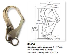450A Shock Absorbing Web Lanyard - French Creek Fall Safety image 3