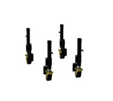 M100/M200 Surface Caster Kit - Allows counterweight base systems to be maneuvered into tight spaces on smooth surfaces - 3M DBI-SALA Flexiguard 8530908 image 0