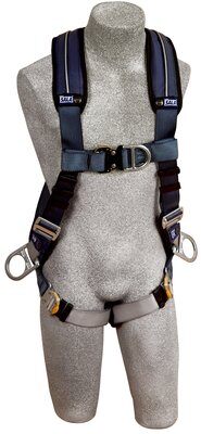 ExoFit XP Vest-Style Positioning/Climbing Harness - Front, back &amp; side d-rings - Quick-connect - Removable padding image 0