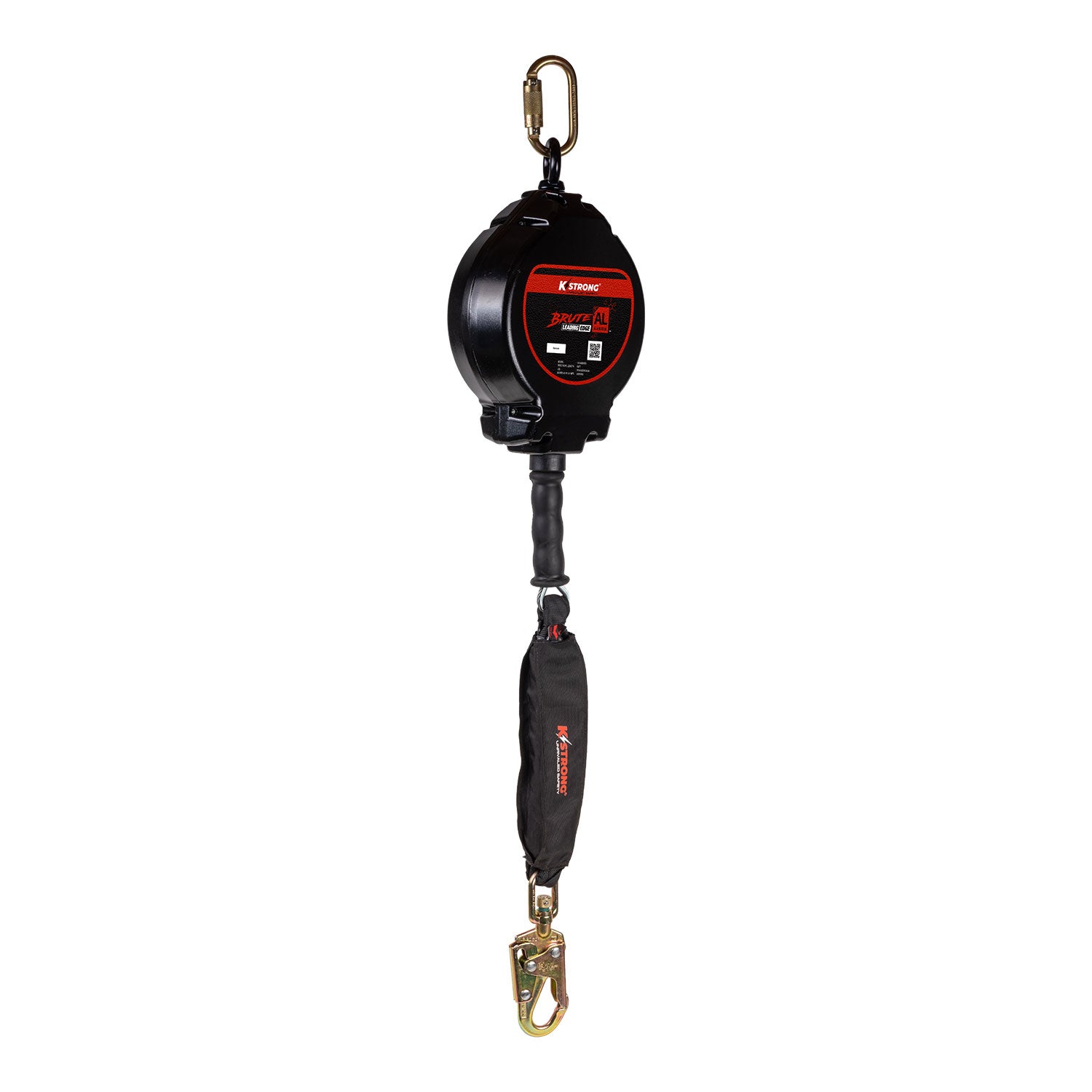 BRUTE-AL LE 50 ft. Aluminum Housing Cable SRL with swivel snap hook - KStrong UFS480050L image 1
