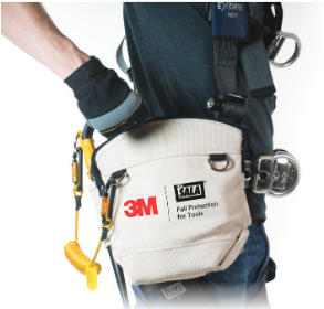 1500132 - Utility bag without zipper - For carrying &amp; tethering tools - 2 outer / 2 inner pockets - Adjustable closure - 1 EA - 3M DBI-SALA image 1