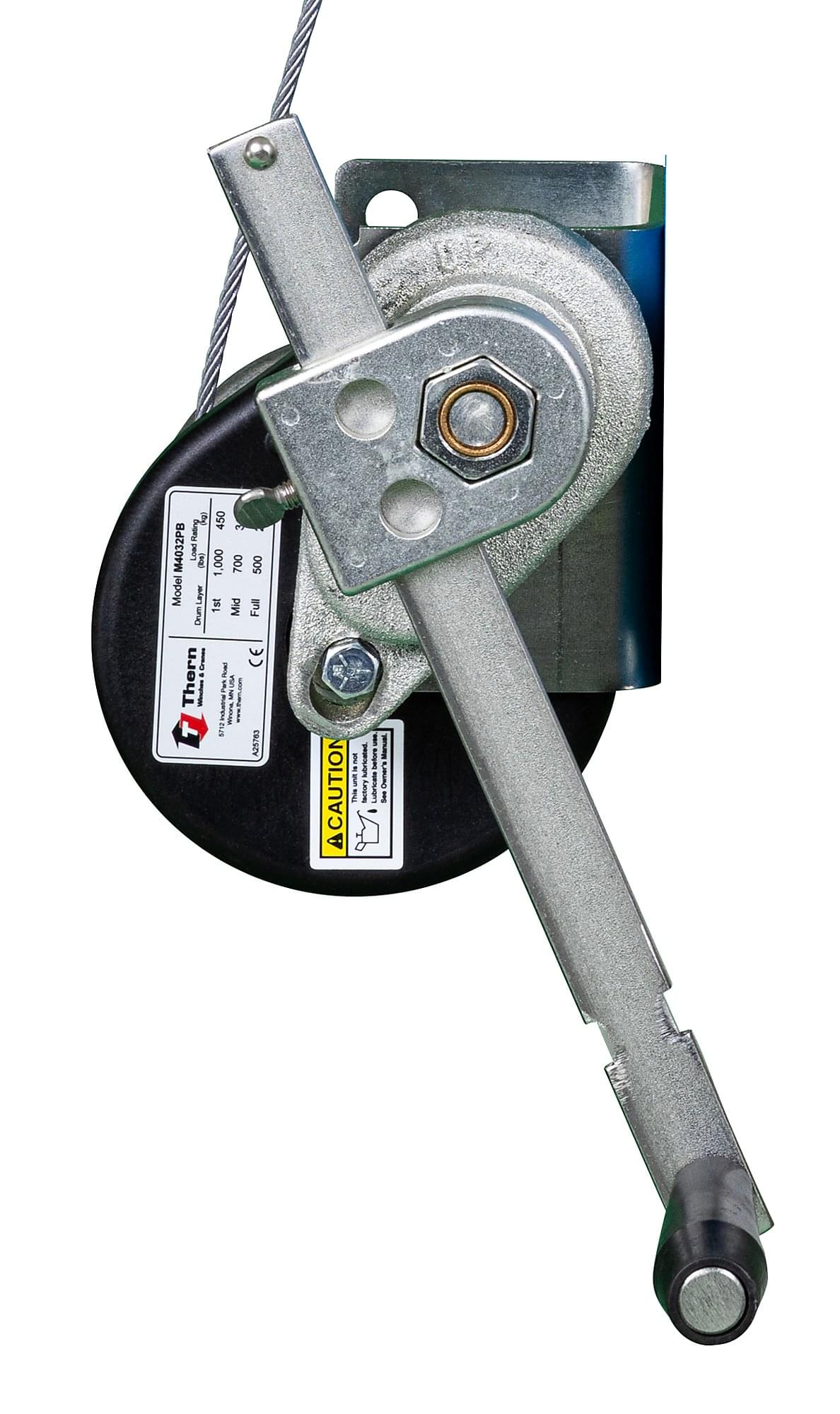 Manual Work Winch For Davitrac - Tractel M4412PB image 0