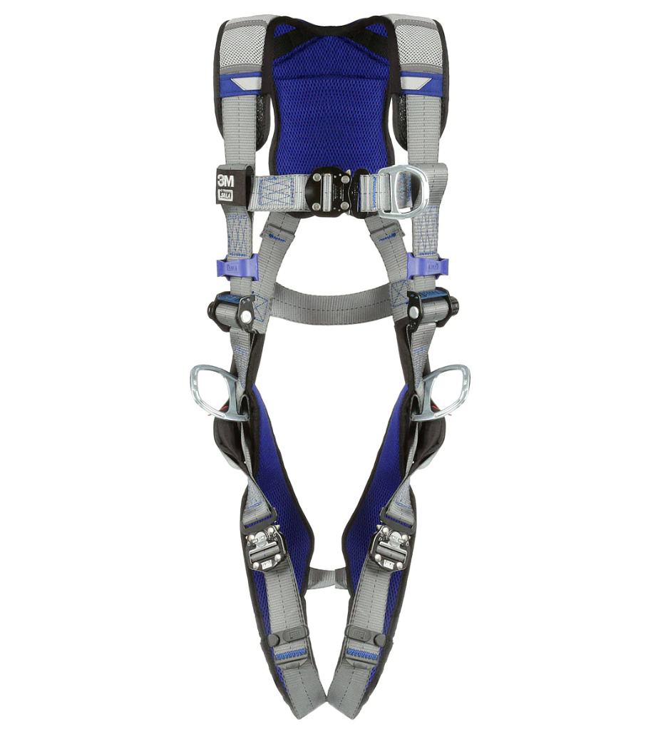 ExoFit Vest-Style Positioning/Climbing Harness - Back, Front &amp; Side D-rings - Quick-connect - Padded image 0