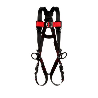 PROTECTA Vest-Style Positioning Harness - Back and side D-rings - Quick-connect leg and chest connections image 0