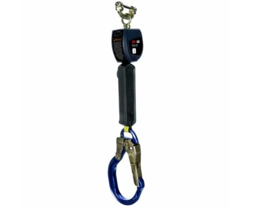 3100538 Nano-Lok Personal Self-Retracting Lifeline, Web Aluminum Rebar Hook, 6 ft., Class 1, ANSI - 3M DBI-SALA image 0