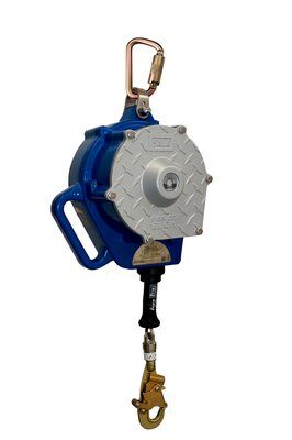 3400900 - Sealed-Blok (SRL) Self Retracting Lifeline - 50 ft. (15m) - Galvanized Lifeline - Galvanized Snap Hook - 4 ft. (1.2m) Cable Tie-off Adaptor image 0
