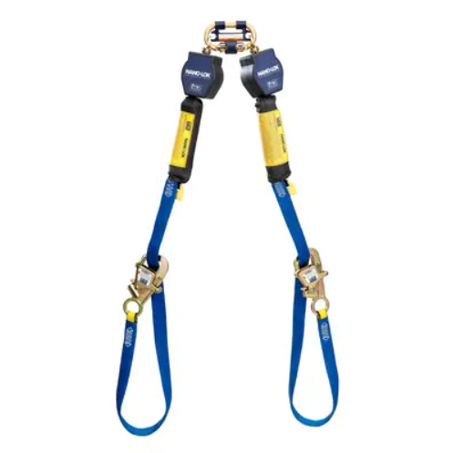 3101374 - 3M DBI-SALA Nano-Lok Tie-Back Twin-Leg Personal Self-Retracting Lifeline image 0
