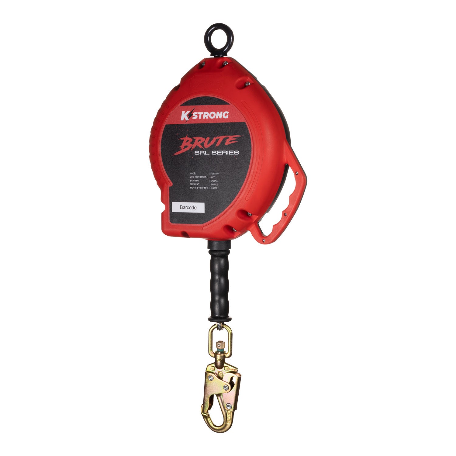 BRUTE 50 ft. Cable SRL with Snap Hook - KStrong UFS310050 image 1