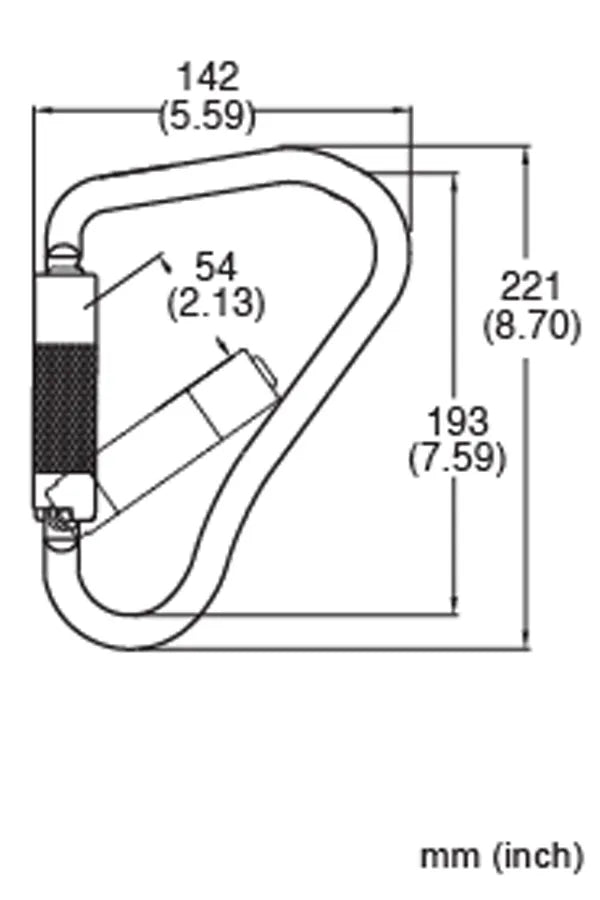 62 Twist-Lock Scaffold Hook - French Creek Fall Safety image 1