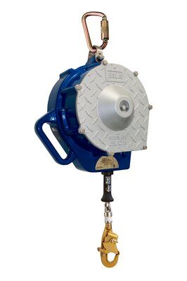 3400860 - Sealed-Blok (SRL) Self Retracting Lifeline - 85 ft. (25.5m) - Galvanized Lifeline - Galvanized Snap Hook - 4 ft. Cable tie-off Adaptor. image 0