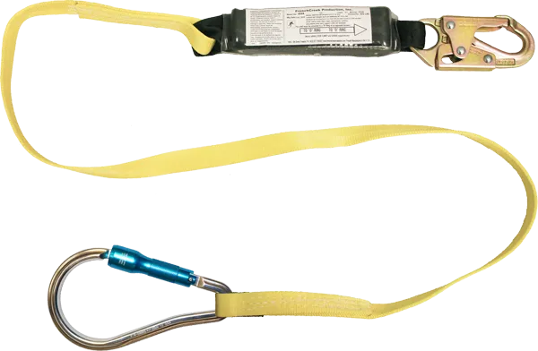 450A-62A Shock Absorbing Web Lanyard - French Creek Fall Safety image 0