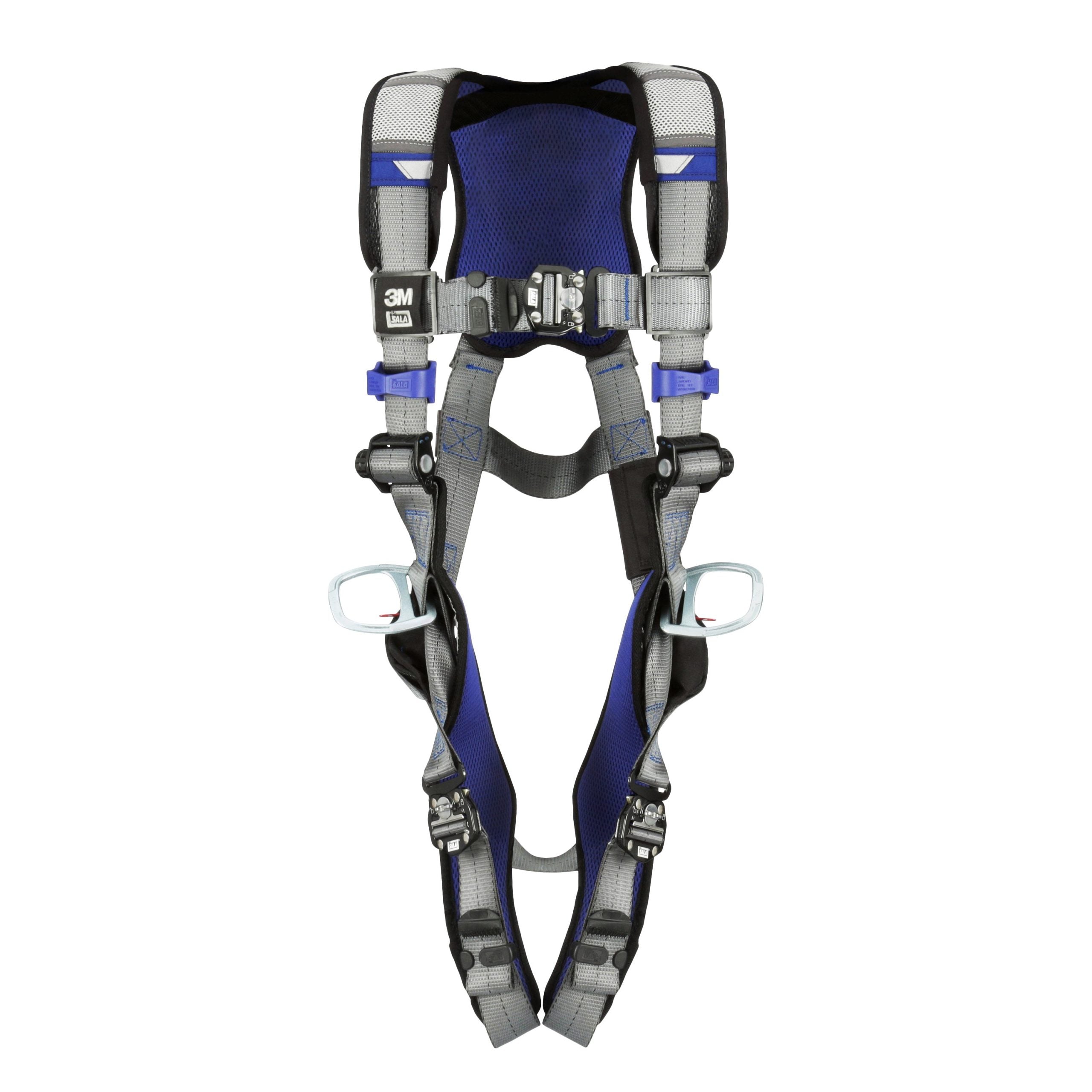 ExoFit Vest-Style Climbing Harness - Back &amp; side d-rings - Quick-connect - Padded image 0