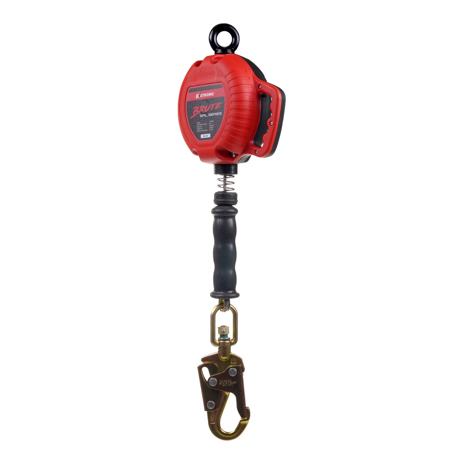BRUTE 25 ft. Cable SRL-LE with Snap Hook. Galvanized Steel Wire Rope. Includes Installation Carabiner and Tagline (ANSI) - KStrong image 4