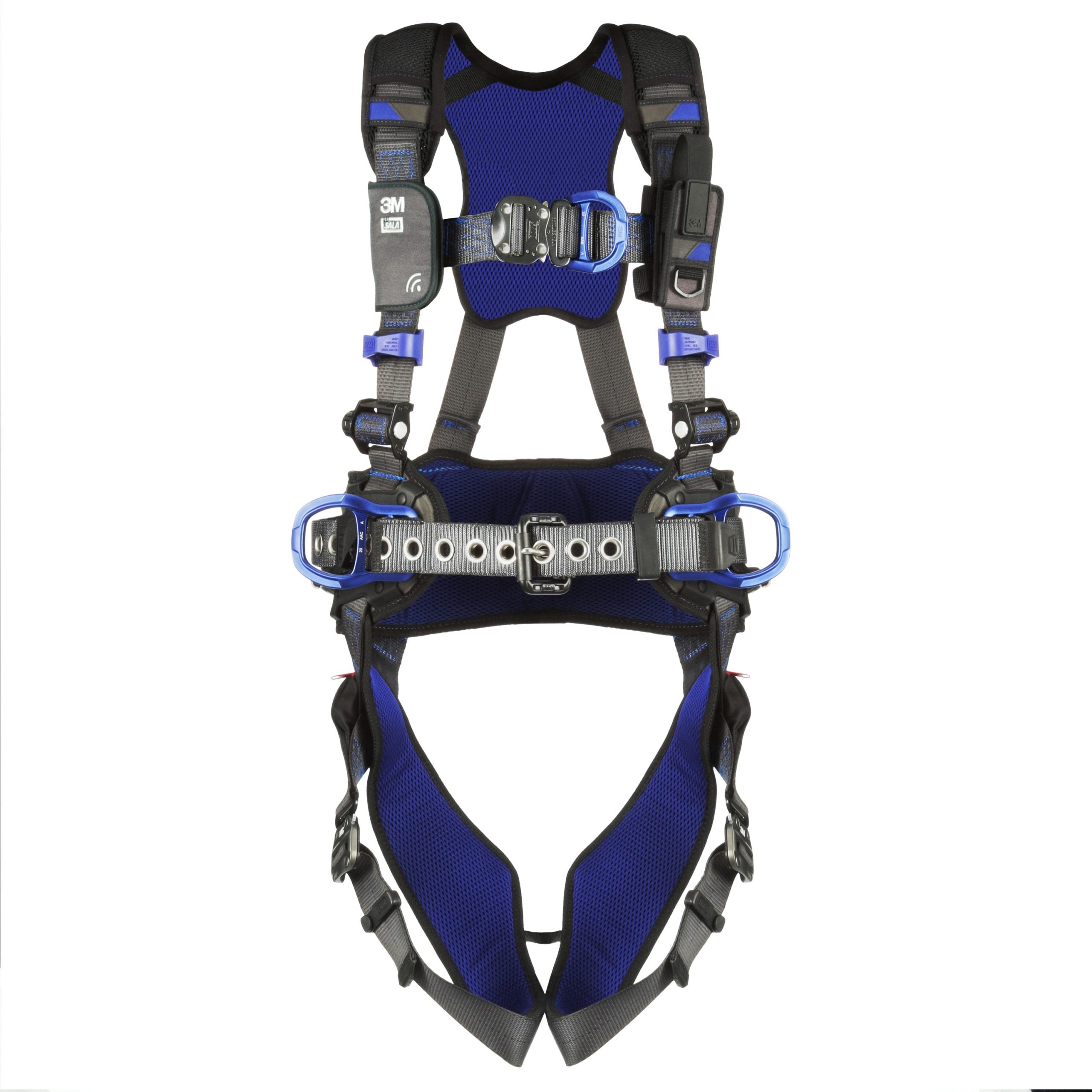 ExoFit NEX Wind Energy Harness - Back, front &amp; side d-rings - Belt w/ Pad - Quick-connect image 0
