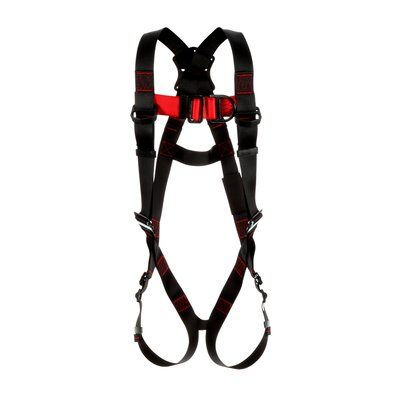 PROTECTA Vest-Style Climbing Harness - Front & back D-ring - Pass-thru leg & chest connections image 0