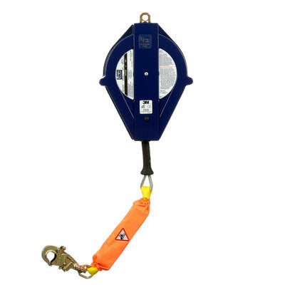 3503885 - Ultra-Lok Leading Edge (SRL) Self Retracting Lifeline - 55 ft. Galvanized Steel lifeline w/ steel snap hook / leading edge - Anchorage loop for mounting image 0