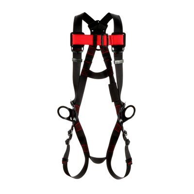 PROTECTA Vest-Style Positioning Harness - Back & side D-rings - Pass-thru leg & chest buckles image 0