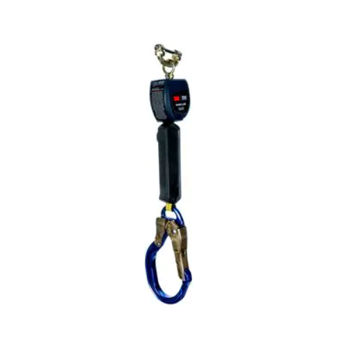 3101468 - 3M DBI-SALA Nano-Lok Personal Self Retracting Lifeline, Single-leg, with Rebar Hook Anchor and Single Pin Connector image 0
