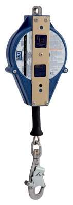 3503882 - Ultra-Lok (SRL) Self Retracting Lifeline - 50 ft. (15.2m) - Stainless Cable Lifeline w/ Stainless Steel Snap Hook - Single Leg - Anchorage Loop for Mounting image 0