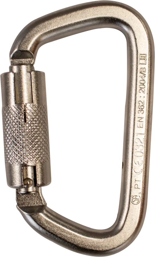 354-4SS Stainless Steel Twist-Lock Carabiner - French Creek Fall Safety image 0