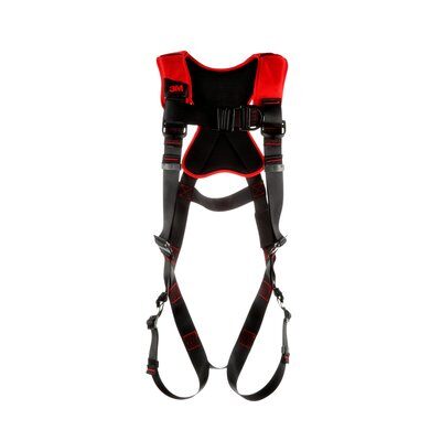 PROTECTA Comfort Vest-style Climbing Harness - Front & back D-rings - Pass-thru leg straps - Back padding image 0