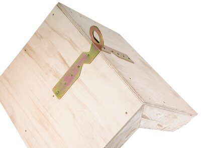 Knock-Down Disposable Roof Anchor (12 Pack) - For sloped or flat wooden roofs - Fast and easy nail installation - Stamped design is bent to fit roof - 3M PROTECTA 2103680 image 2