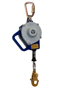 3400902 - Sealed-Blok (SRL) Self Retracting Lifeline - 50 ft. (15m) - Stainless Lifeline - Stainless Snap Hook - 4 ft. (1.2m) cable tie-off adaptor. image 0