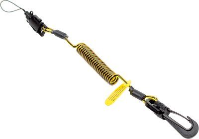 1500060 - Hook2Loop - Coil tool tether - 2 lb. (0.9 kg) capacity - 7 up to 34 inches - Composite Clip ends - 10 Pack - 3M DBI-SALA image 0