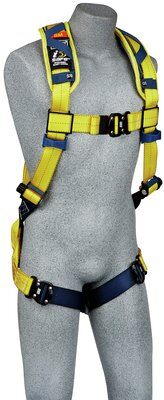 Delta Comfort Vest-Style Scaffolding Harness - Back D-ring - Quick-connect Buckles - SRL Adapter - Shoulder/back/leg padding image 0