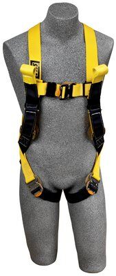 Delta Arc Flash Harness, Front/Rescue Loops - Back &amp; rescue loops - Nylon web - Leather Insulators - Quick-connect leg straps image 0
