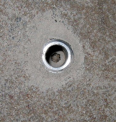 Concrete Detent Anchor - Fits 7/8 in. concrete hole - Vertical or horizontal use - Reusable D-ring assembly - Includes socket and cap - 360-degree rotating D-ring - 3M DBI-SALA 2101004 image 4