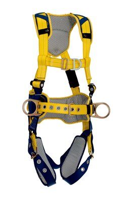 Delta Comfort Construction Style Positioning/Climbing Harness - Front, back &amp; side D-rings - Belt w/ Pad - Tongue-buckle leg straps - Padded image 0