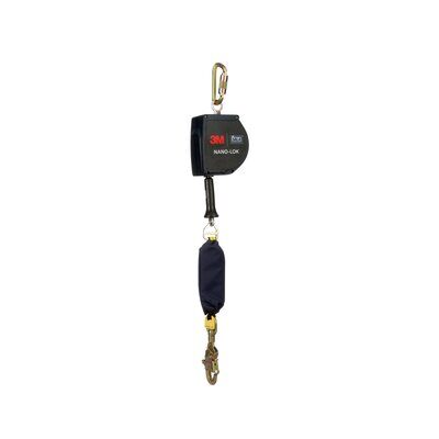 DBI-SALA Nano-Lok Extended Self-Retracting Lifeline - 15ft Galvanized Steel Cable - Minimum 6ft. fall clearance - Swiveling anchor point - 3M DBI-SALA 3500090 image 3