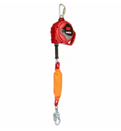 Leading Edge Self-Retracting Lifeline, Galvanized Cable, Steel Swivel Snap Hook, 20ft., Class 2, ANSI - 3M PROTECTA 3590046 image 0