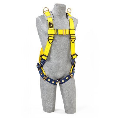 Delta Vest-Style Retrieval Harness – Back &amp; Shoulder D-rings - Tongue-buckle leg straps – Pass-thru chest buckle image 0